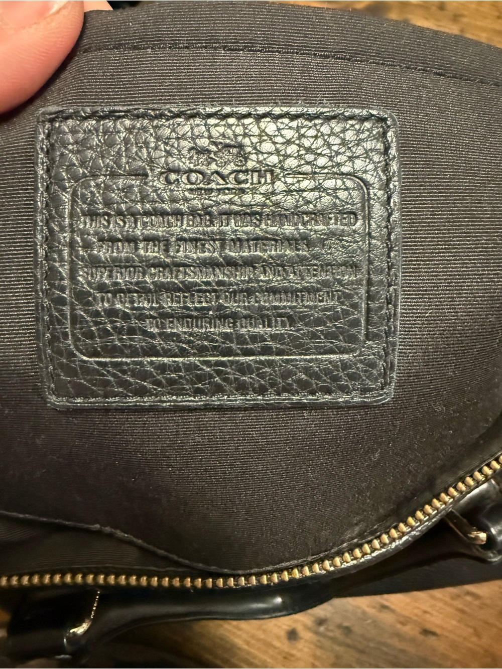 COACH MORGAN SATCHEL - Picture 3 of 4